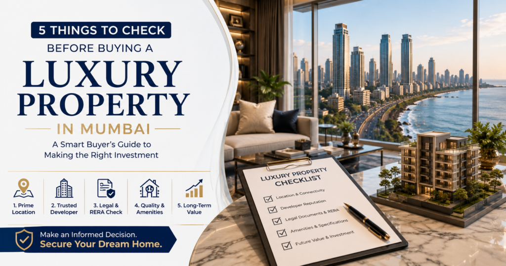 5 Things to Check Before Buying a Luxury Property in Mumbai