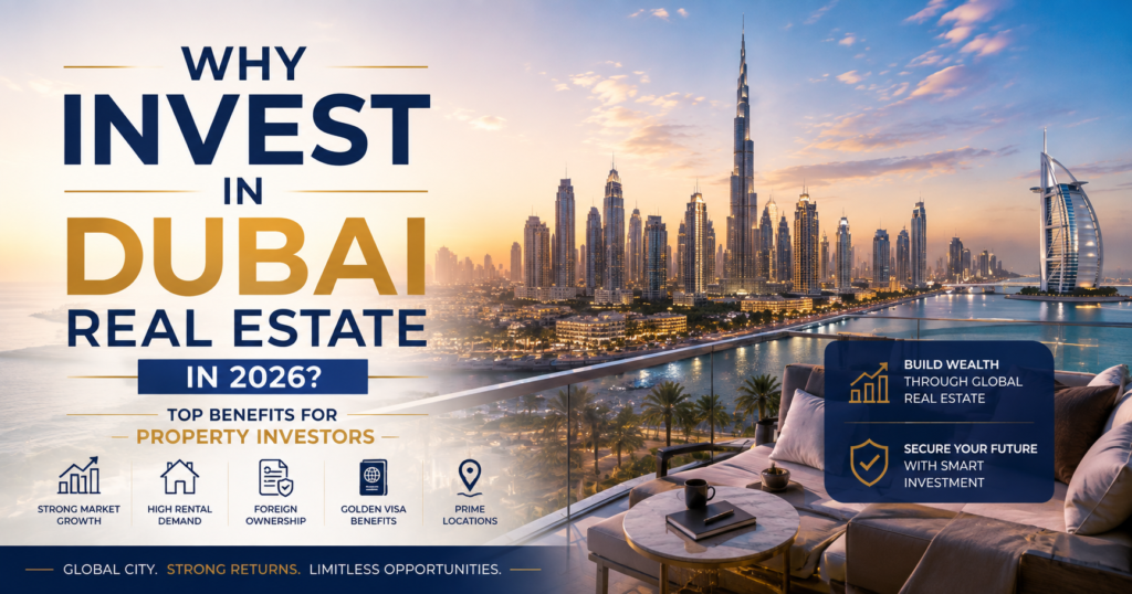 Why Invest in Dubai Real Estate in 2026? Top Benefits for Property Investors